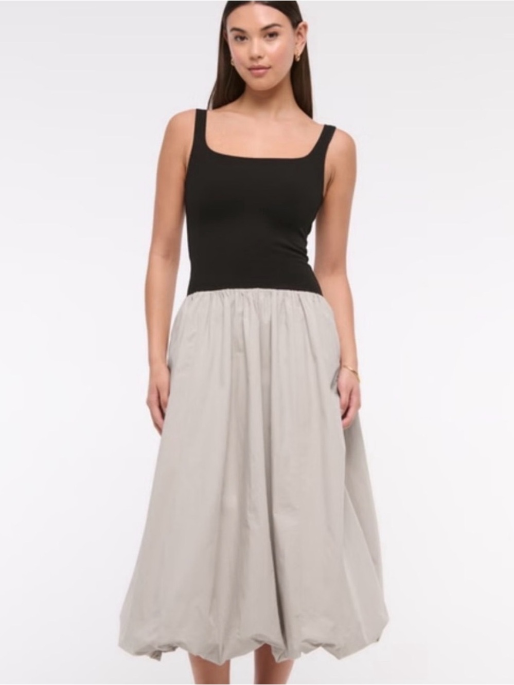 Abercrombie mixed media dress